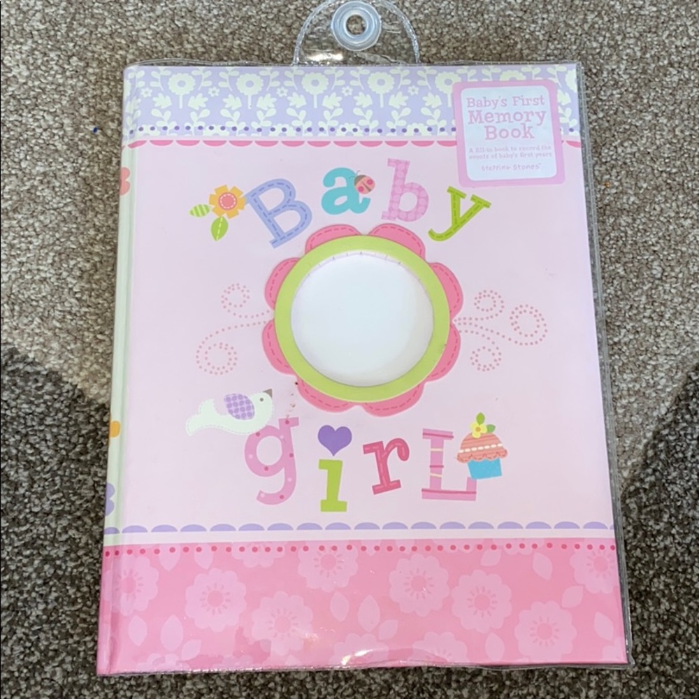 Babies first memory book